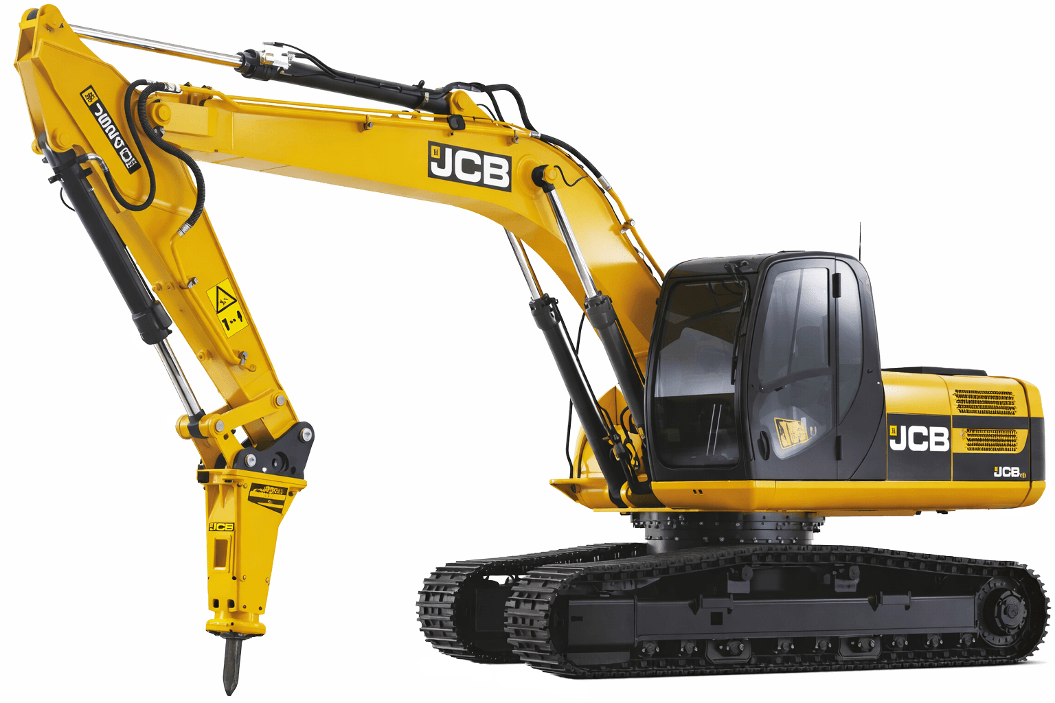 JCB 240 LC s kladivem